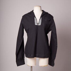 1980s Navy Military Uniform Cracker Jack Top Shirt